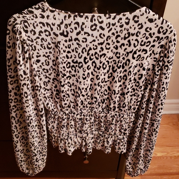 Zebra print Zara top - Picture 2 of 2